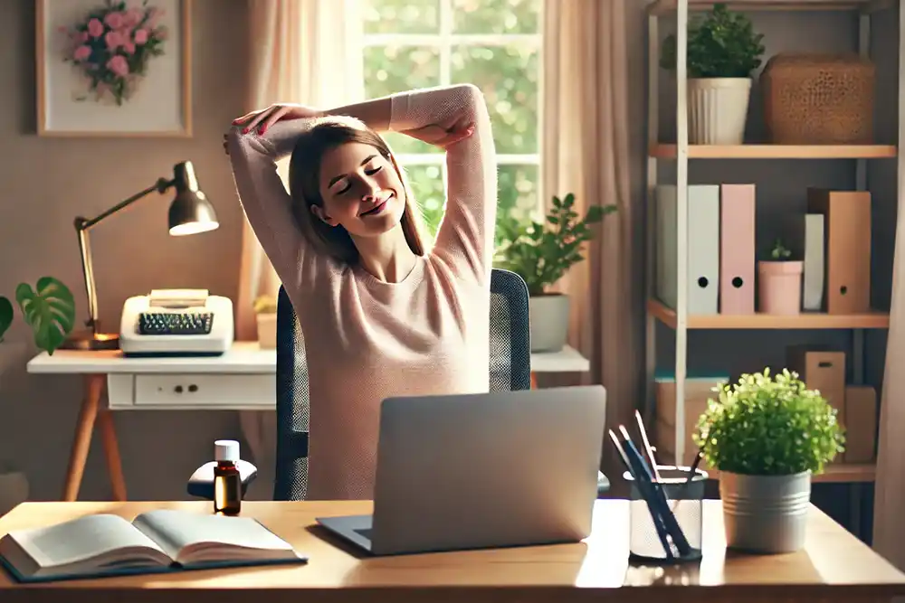 辦公族救星！2分鐘精油按摩，擊退像石頭般的肩頸背痛