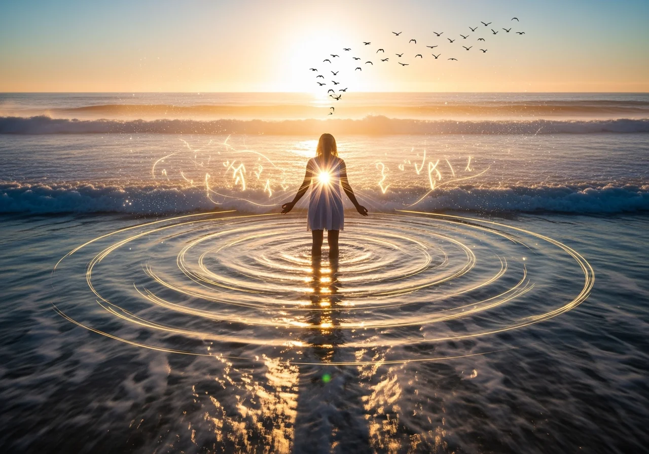 情緒不是麻煩，是開門密碼：用「上升漣漪」把靈魂帶去更高一層