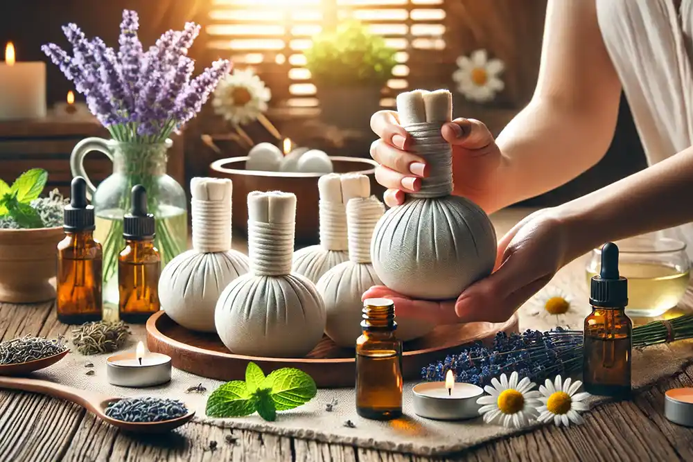 植物療癒的雙重奏：精油芳療 × 能量藥草球的完美共振