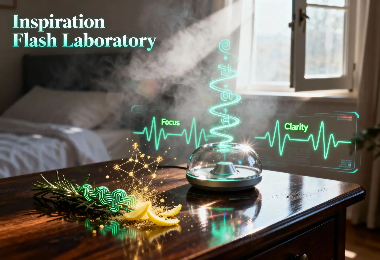 靈感快閃：用迷迭香 、 檸檬，給大腦按下「刷新鍵」