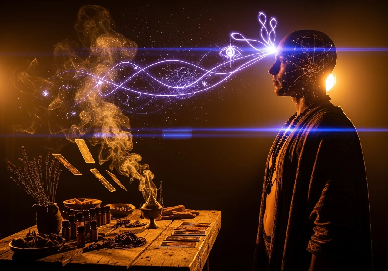 喚醒直覺的隱形解鎖術：薰衣草×檀香×乳香，讓冥想與占卜調到「靈感高頻」