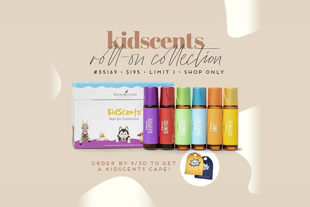 KidScents 兒童滾珠精油系列，開啟孩童的魔法世界