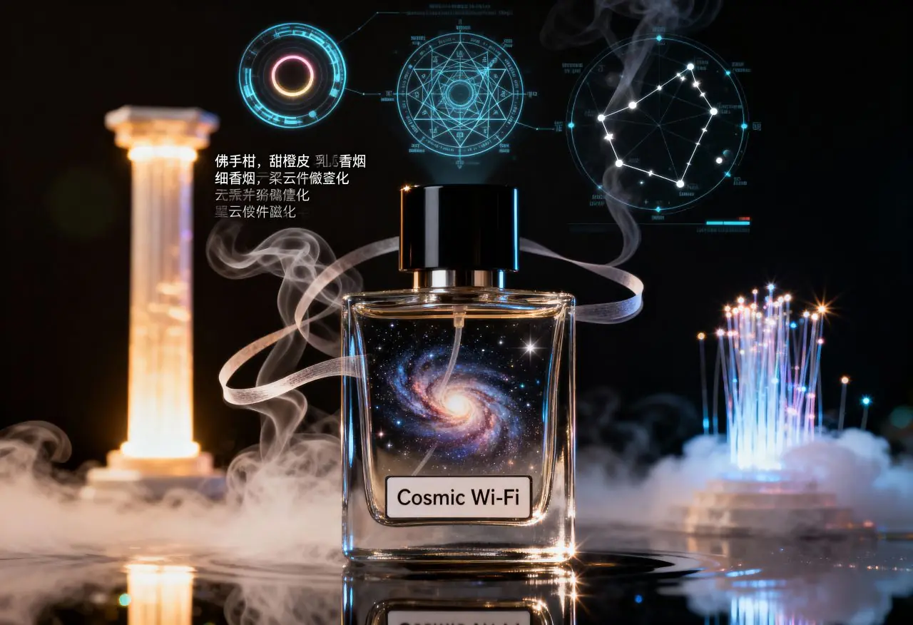 宇宙 Wi-Fi：一噴就上雲端的顯化魔法香氛