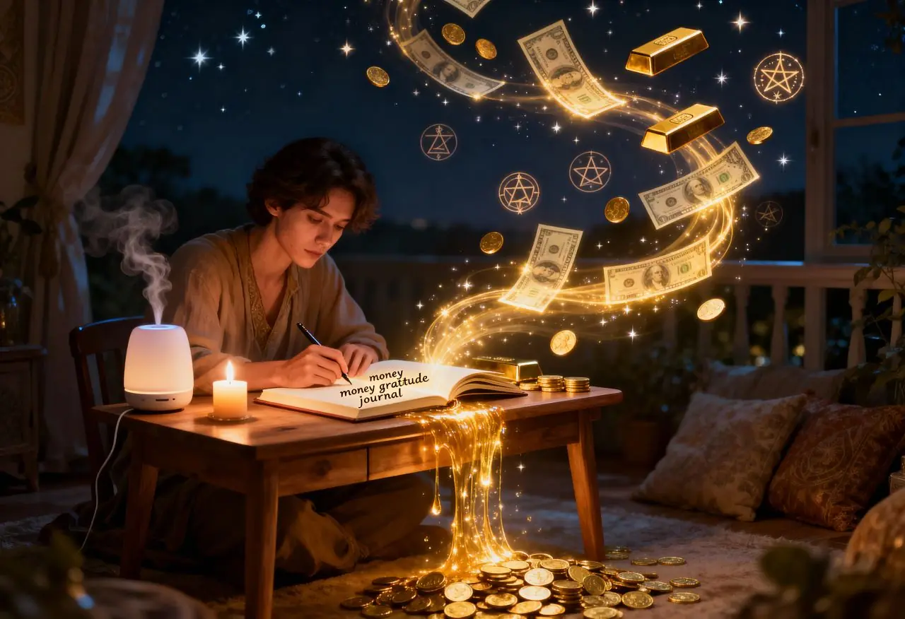 金錢香香時，宇宙也比較喜歡給你錢：用香氛精油＋感恩日記打開「豐盛頻道」