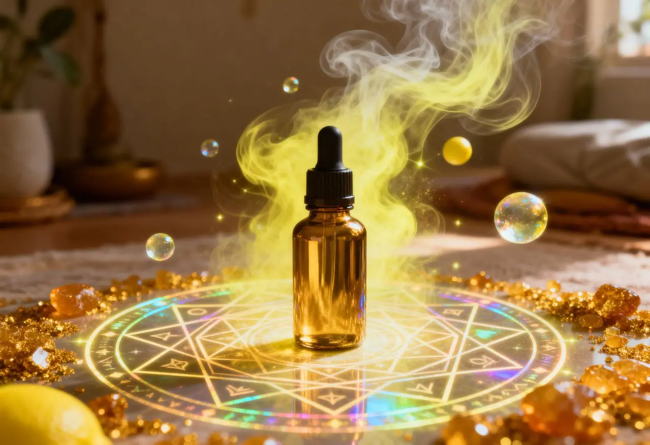 純淨空間創造者：用一瓶檸檬＋乳香，把你的房間變成「靈魂充電站」