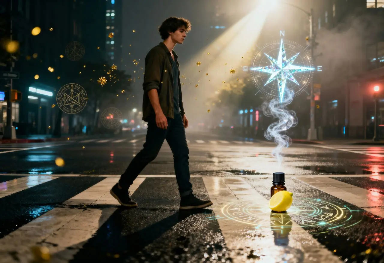 用「鼻子導航」你的直覺：靈性 GPS 香氛配方，讓腦內雜訊 self-mute