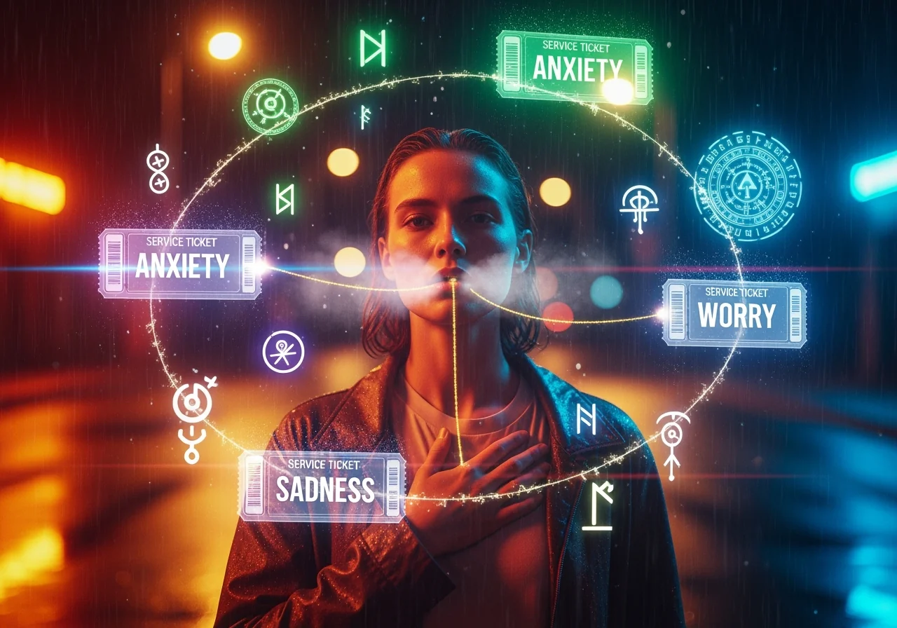 把煩惱當客服單：情緒是靈魂的導航，不是壞人